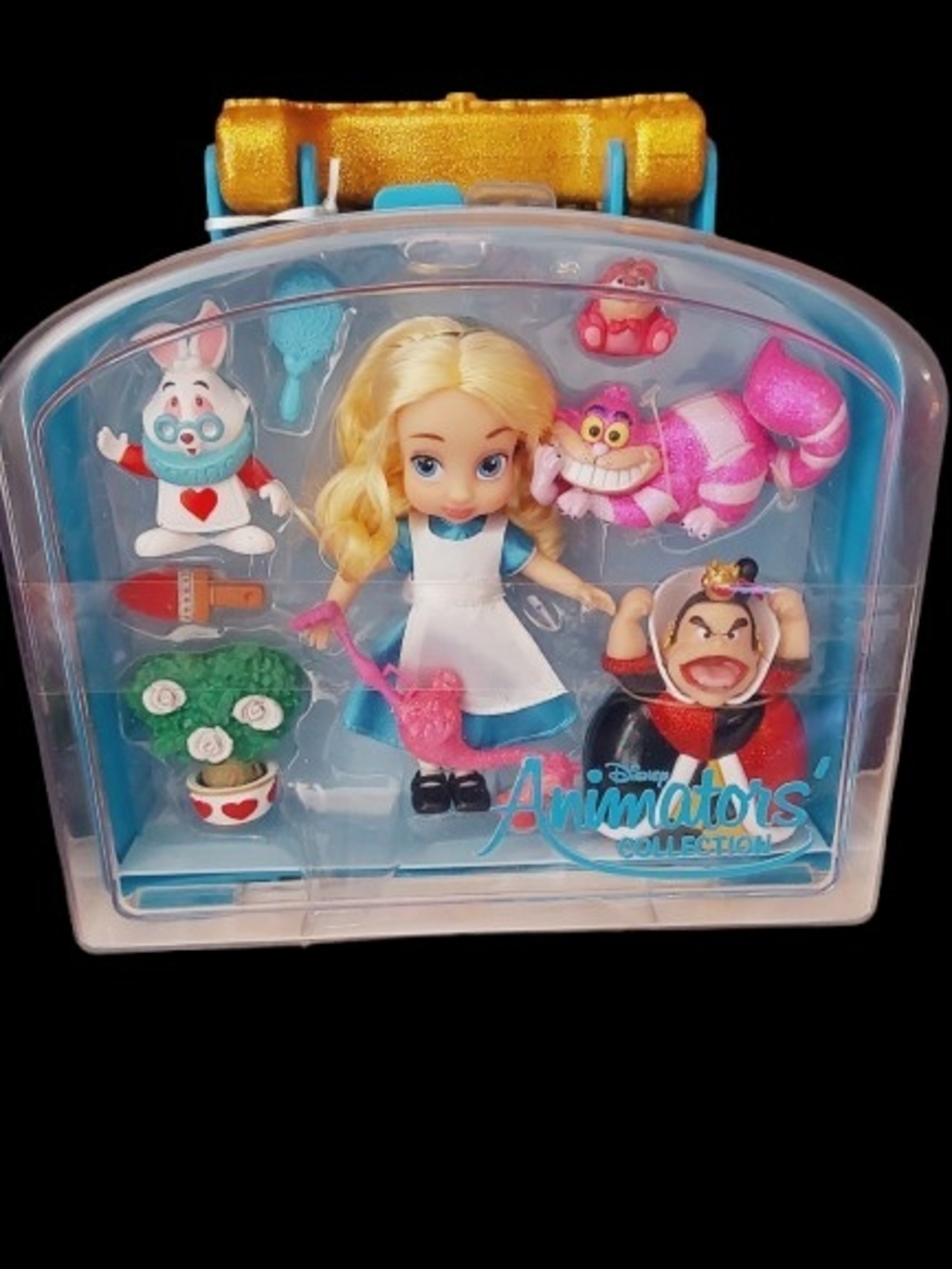 Disney Animators Collection Alice in Wonderland Doll Playset - Blue & Pink